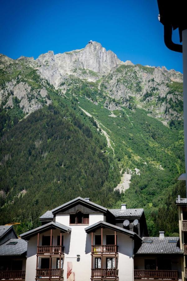 Nice Apt With Mountain View At The Foot Of Slopes Chamonix Exterior photo