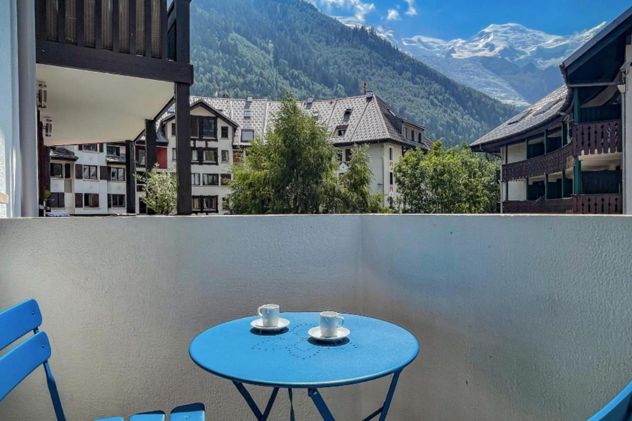 Nice Apt With Mountain View At The Foot Of Slopes Chamonix Exterior photo